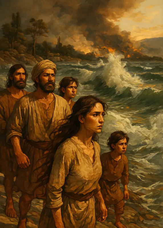 Flight From the Lake