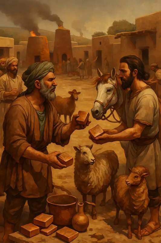 The first type of commodity-to-commodity trade