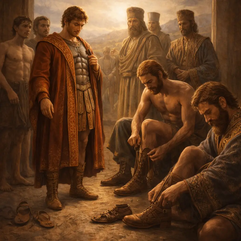 Alexander adopts Persian attire